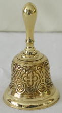 French antique solid silver gilt Gothic Chapel Set